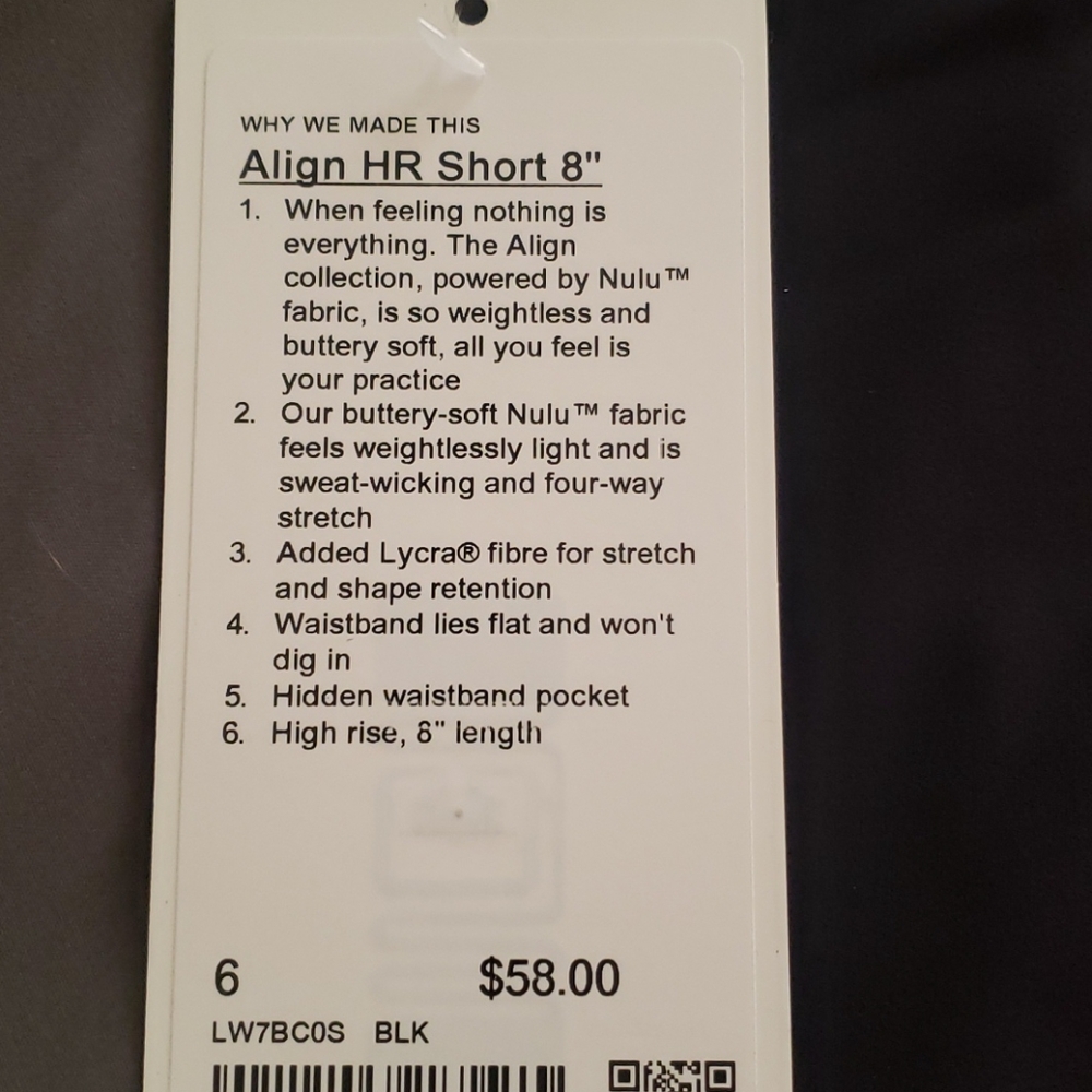 Align hr short 8 , - Picture 3 of 5